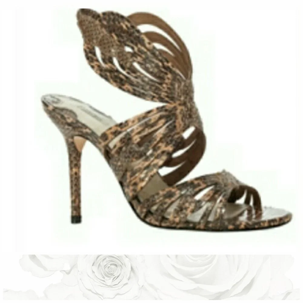 Leon Max Python Sandals 7.5M - Picture 4 of 8